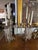 Metal Antique French Art Noveau Bronze Candelabra Set For Sale - Image 7 of 7