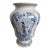 Antique Italian Blue and White Pottery Vessel For Sale