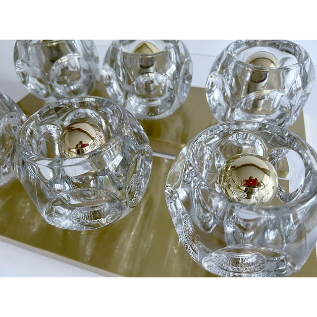 Large Glass Sconces from Peill & Putzler, 1970s, Set of 2 For Sale - Image 14 of 18
