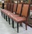 Art Nouveau Mahogany Chairs, 1890s, Set of 6 For Sale - Image 3 of 3