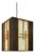 Currey & Co. Asian Modern Kiyamacki Lantern For Sale