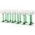 Vintage Alsace Wine Glasses with Green Stems from Luminarc, 1970s, Set of 12 For Sale - Image 12 of 16