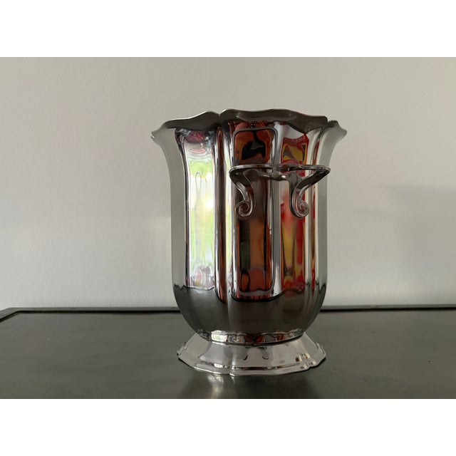 Vintage Champagne Cooler by Guy Degrenne, France, 1970s For Sale - Image 4 of 12