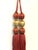 Art Nouveau Red Beaded Key Tassels - 7.5" - a Pair For Sale - Image 3 of 14