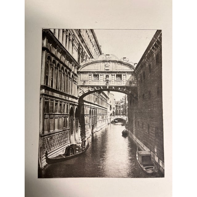 Late 19th Century Antique Venice Bridge of Sighs Print For Sale - Image 5 of 5