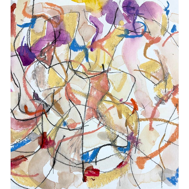 Martha Graham Inspired Dance Study This original oil pastel drawing is inspired by the expressive movement and emotional...