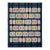 2020s Flatweave Kilim Wool Rug Mid-Century Modern Style in Blue For Sale