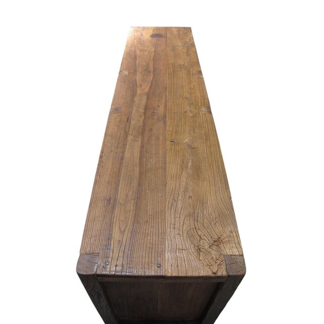 Rustic 17th Century Elm Sideboard For Sale In Greensboro - Image 6 of 11