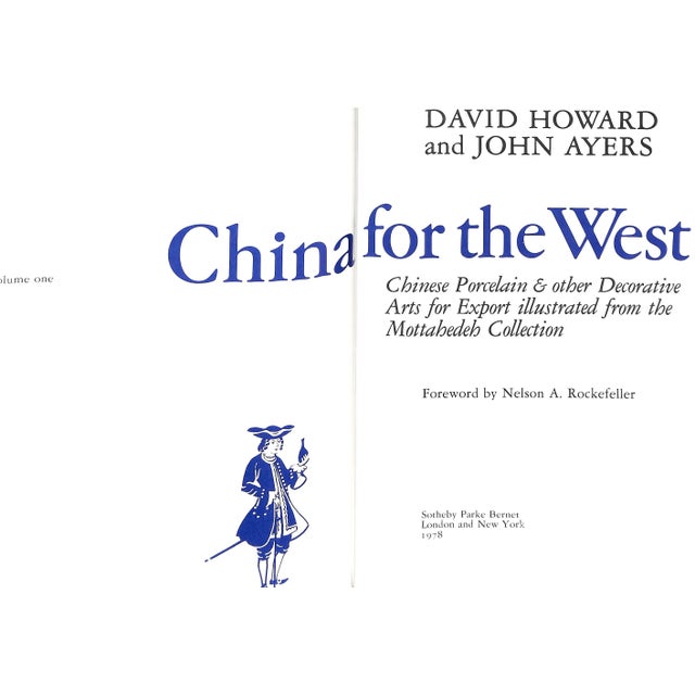 "China for the West Chinese Porcelain and Other Decorative Arts for Export Illustrated From the Mottahedeh Collection" 1978 Howard,David & Ayers,John For Sale - Image 9 of 12
