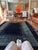 Textile Mid 20th Century Handwoven Persian Tribal Gabbeh Rug – “Stars at Night” – 9'7" × 6'4" For Sale - Image 7 of 7
