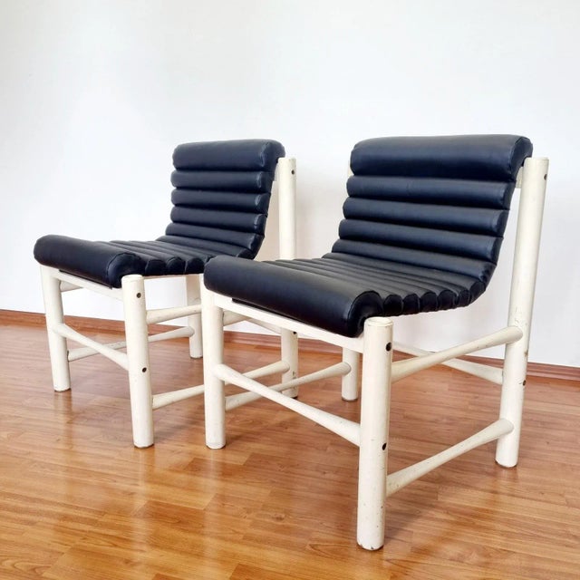 Italian Modern Chairs, Italy, 1970s, Set of 2 For Sale - Image 14 of 14