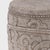 Early 21st Century Chinese Peony Limestone Drum Table For Sale - Image 5 of 6