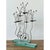 Vintage Postmodern Three Candle Candelabra After Tony Evans - A Pair For Sale - Image 11 of 12