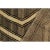1950s Vintage Gabbeh Rug in Gray and Beige-Brown Chevron Patterns For Sale In New York - Image 6 of 6