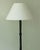 Large wrought iron floor lamp, in the style of the Marolles artisans. High-quality French ironwork from the 1950s/60s....