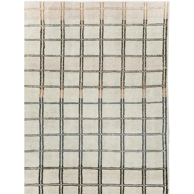 Mid-Century Modern Galerie Shabab Collection Mid-20th Century Turkish Anatolian Accent Rug For Sale - Image 3 of 10