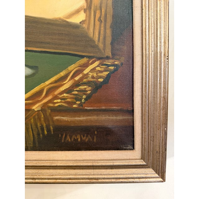 Well executed still life painting signed Hamvai.