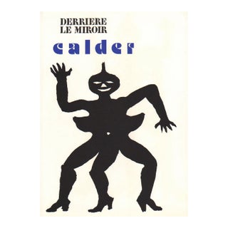 Calder Lithograph Dm15212 Derriere Le Miroir 1975 For Sale