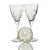 Late 20th Century Royal Doulton Earlswood Lead Crystal Goblets - Set of Three For Sale - Image 11 of 11