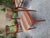 Wood Chairs with Teak Frame and Padded Seat, 1960s, Set of 6 For Sale - Image 7 of 12