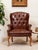 Mid 20th Century Medium Size Wing Back Chair For Sale - Image 4 of 12