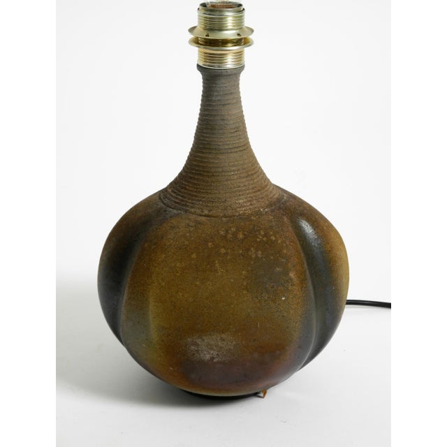 Ceramic Table Lamp with Fabric Shade, 1960s For Sale - Image 14 of 18