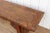 Wood 19th Century Scrolled Elm Bench For Sale - Image 7 of 10