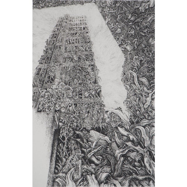 Marc Jurt, About New York I, Original Engraving For Sale