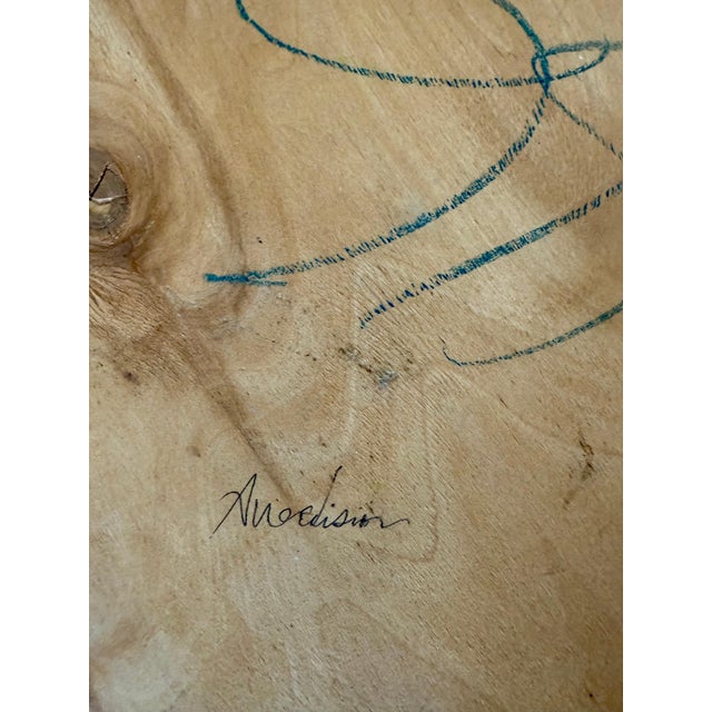 Edward Avedisian, Mod Abstract Expressionist Modernist Edward Avedisian Color Field Oil Painting, c. 1979 For Sale - Image 4 of 8