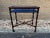 Antique Chippendale Gothic Style Carved Wood Glass Vitrine Display Side Table For Sale - Image 4 of 12