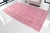 Pink Mid 20th Century Light Pink Home Decor Carpet For Sale - Image 8 of 10