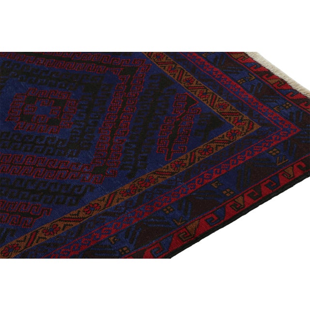 Rug & Kilim’s Baluch Tribal Rug With Colorful Geometric Patterns For Sale In New York - Image 6 of 8