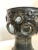 Rare Frances Senska candleholder with wax residue and a chip- rare potter whose students Voulknos went on to be the first...