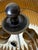 French Neoclassical Silvered Metal Column Table Lamp with Pleated Shade, 1970 For Sale - Image 11 of 15