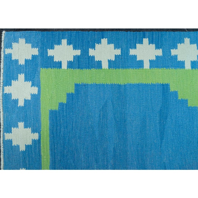 Early 21st Century Turkish Kilim Oriental Handmade Flatweave 10'1" x 14'1" #20142 For Sale - Image 5 of 8