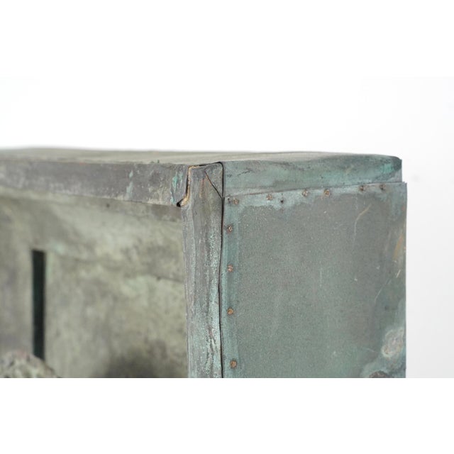 Early 20th Century Copper Rosette Architectural Element For Sale - Image 9 of 14