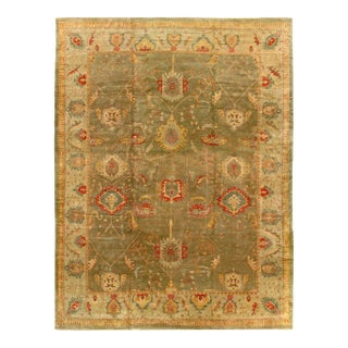 Pasargad DC Fine Hand Knotted Persian Sultanabad Design Rug For Sale