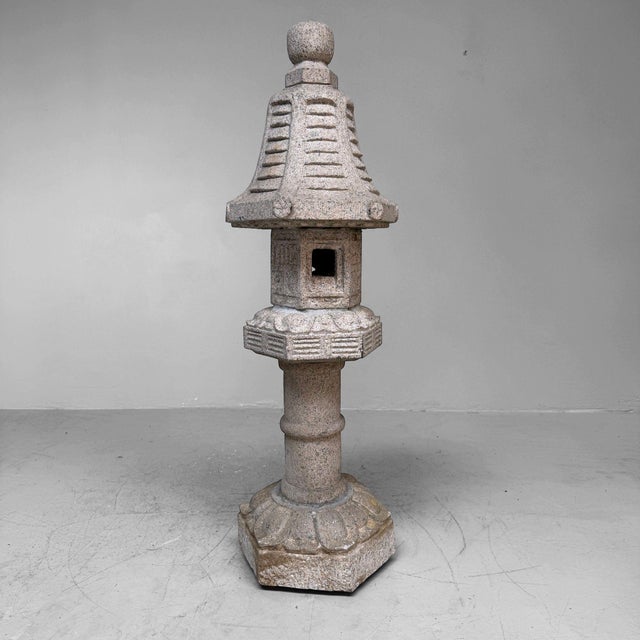 Granite Kasuga Garden Lantern, Japan, 1970s For Sale - Image 15 of 15