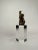 1970's modern bronze figure sculpture by M. Gristauts. Mounted on a new lucite riser