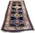 Blue Antique Caucasian Shirvan Runner For Sale - Image 8 of 8