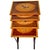 Wood 20th Century Sheraton Style Nesting Table Set in Mahogany For Sale - Image 7 of 7