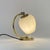 Brass and Opaline Glass Table Lamp, Finland, 1950s For Sale - Image 9 of 15