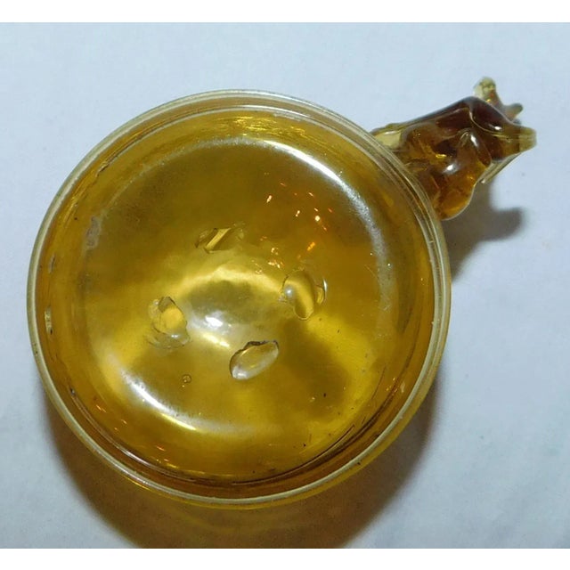 Late 19th Century Antique Glass Child's Mug For Sale - Image 4 of 6