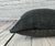 20 x 20 Hemp Pillow Turkish Cushion Natural Grayish Black Pillow Cushion Cover For Sale - Image 4 of 4