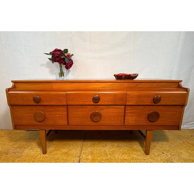 Wood Mid-Century Modern Danish Teak Sideboard, 1960 For Sale - Image 7 of 10