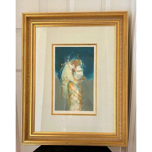 Gilded Frame Monotype Artwork by Jean Richardson This is not your neighbor’s oil of a fruit bowl. Jean Richardson’s...