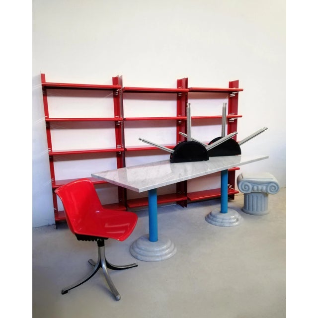 1980s Table in Marble by Antonia Astori for Driade, 1980s For Sale - Image 5 of 11