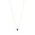 Metal 1.82 Carat Natural Black Diamond Solitaire Pendant Necklace in 18k Yellow Gold For Sale - Image 7 of 14