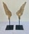 Pair of Wood Carved Wings on Iron Bases For Sale - Image 4 of 8