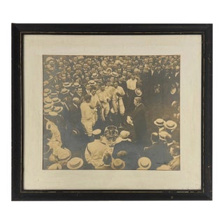 c.v. Whitney Enlarged Polo Cup Champion 1916 Gelatin Silver Print by Edwin Levick (1869-1929) For Sale